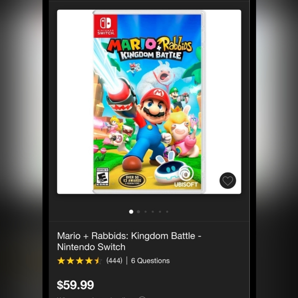 Mario nintendo game